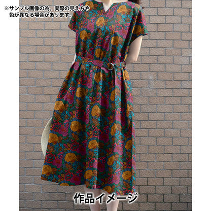 [Quantity starting from 5] Fabric "Liberty Fabrics" Tana lawn Heritage Garden 363525025AU" Liberty Japan