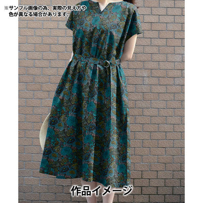 [Quantity starting from 5] Fabric "Liberty Fabrics" Tana lawn Heritage Garden 363525025BU" Liberty Japan