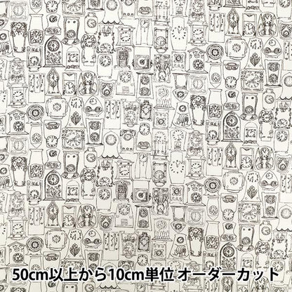 [Quantity starting from 5] Fabric "Liberty Fabrics" Tana lawn Tick ​​Tok 363525225AU" Liberty Japan