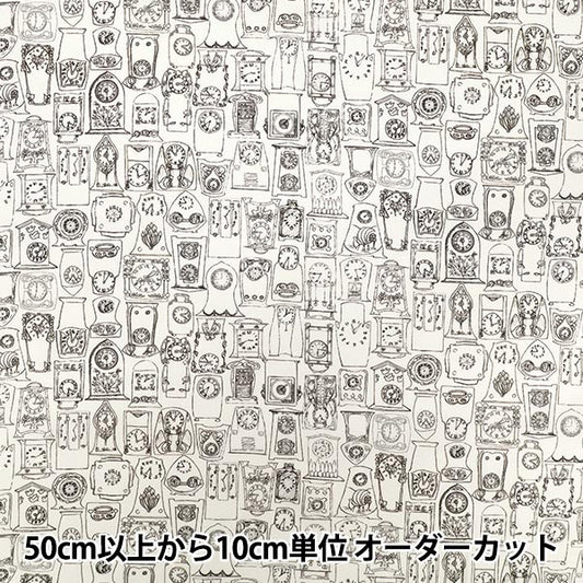 [Quantity starting from 5] Fabric "Liberty Fabrics" Tana lawn Tick ​​Tok 363525225AU" Liberty Japan