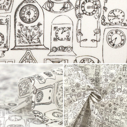 [Quantity starting from 5] Fabric "Liberty Fabrics" Tana lawn Tick ​​Tok 363525225AU" Liberty Japan
