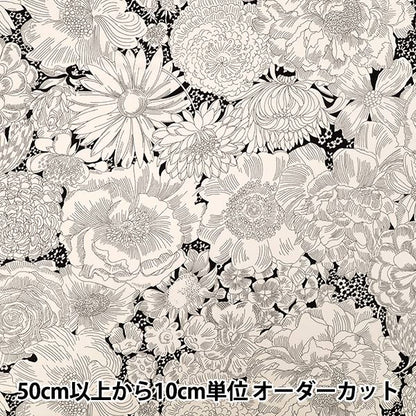 [Quantity starting from 5] Fabric "Liberty Fabrics" Tana lawn English Bloom 363529025AU" Liberty Japan