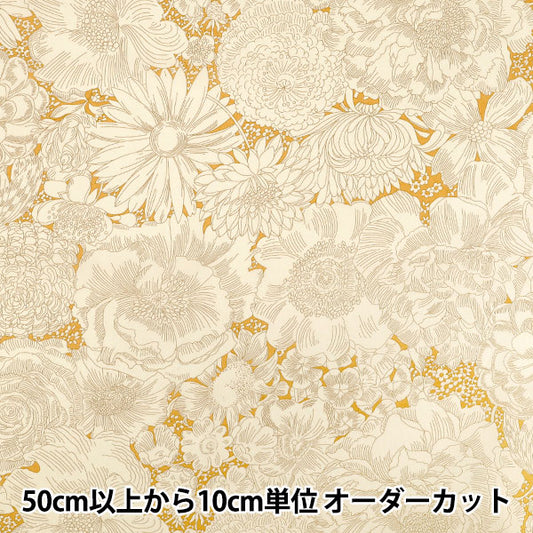 [数量从5开始] 织物 “自由织物” 塔纳草坪 英语布鲁姆363529025cu" Liberty Japan