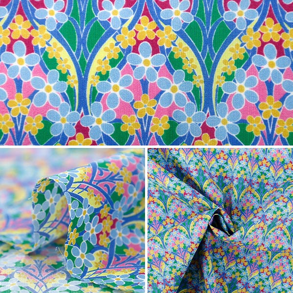 [Quantity starting from 5] Fabric "Liberty Fabrics" Tana lawn Iona Flower 363529125AU" Liberty Japan