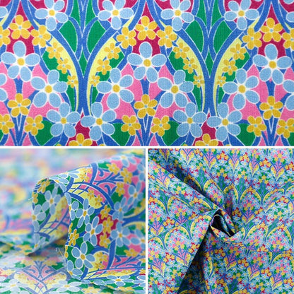 [Quantity starting from 5] Fabric "Liberty Fabrics" Tana lawn Iona Flower 363529125AU" Liberty Japan