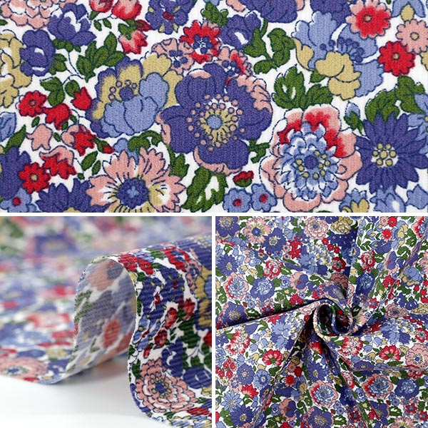 [数量从5开始] 织物 “自由织物 灯芯绒 Nell，Annie＆5月3635209-25A" Liberty Japan