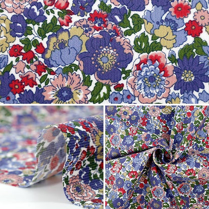 [数量从5开始] 织物 “自由织物 灯芯绒 Nell，Annie＆5月3635209-25A" Liberty Japan