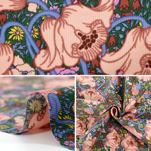[数量从5开始] 织物 “自由织物” 灯芯绒 Clementina Daisy 3635242-J25A" Liberty Japan