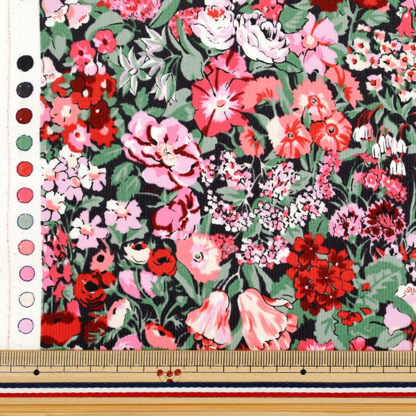 【数量5起】 織物 自由fabrix 燈芯絨 小屋花园3635248-J25A" Liberty Japan