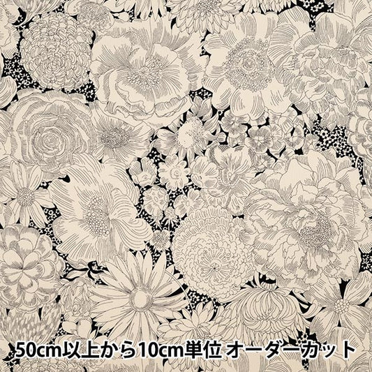 [Quantity starting from 5] Fabric "Liberty Fabrics" Corduroy English Bloom 3635290-25A" Liberty Japan
