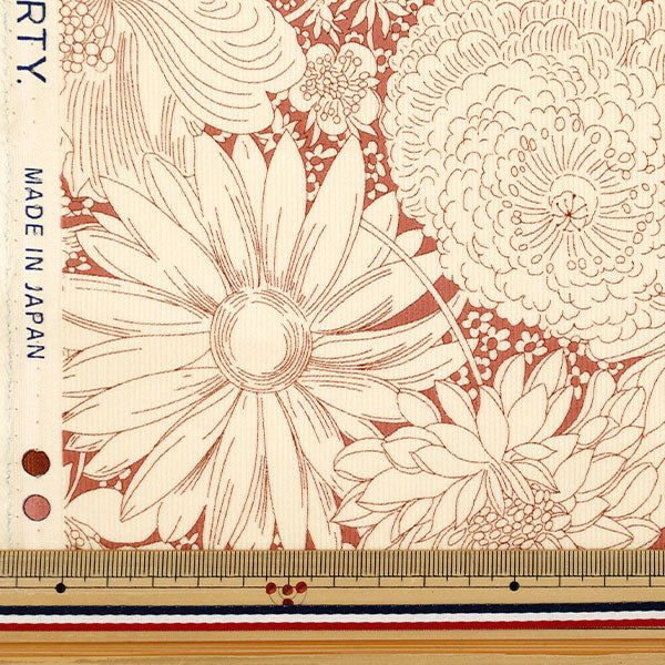 [Quantity starting from 5] Fabric "Liberty Fabrics" Corduroy English Bloom 3635290-J25A" Liberty Japan