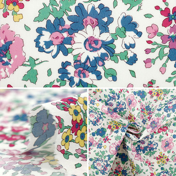[数量从5开始] 织物 “自由织物有机”塔纳草坪 Sky Ryn 157J925-25AU" Liberty Japan