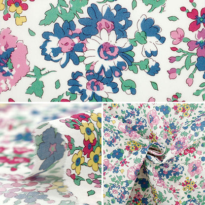 [数量从5开始] 织物 “自由织物有机”塔纳草坪 Sky Ryn 157J925-25AU" Liberty Japan