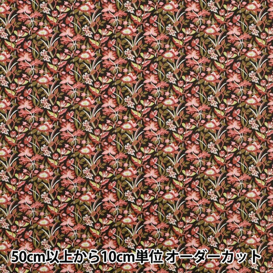 [数量从5开始] 织物 “自由织物有机”塔纳草坪 ERODI LILY 157J927-25AU" Liberty Japan