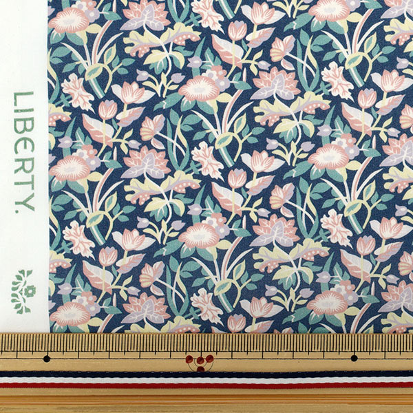 [数量从5开始] 织物 “自由织物有机”塔纳草坪 ERODI LILY 157J927-25BU" Liberty Japan