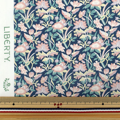 [数量从5开始] 织物 “自由织物有机”塔纳草坪 ERODI LILY 157J927-25BU" Liberty Japan