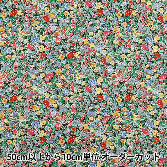 [数量从5开始] 织物 “自由织物有机”塔纳草坪 花卉女高音157J930-25AU" Liberty Japan