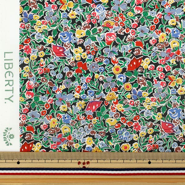 [数量从5开始] 织物 “自由织物有机”塔纳草坪 花卉女高音157J930-25AU" Liberty Japan