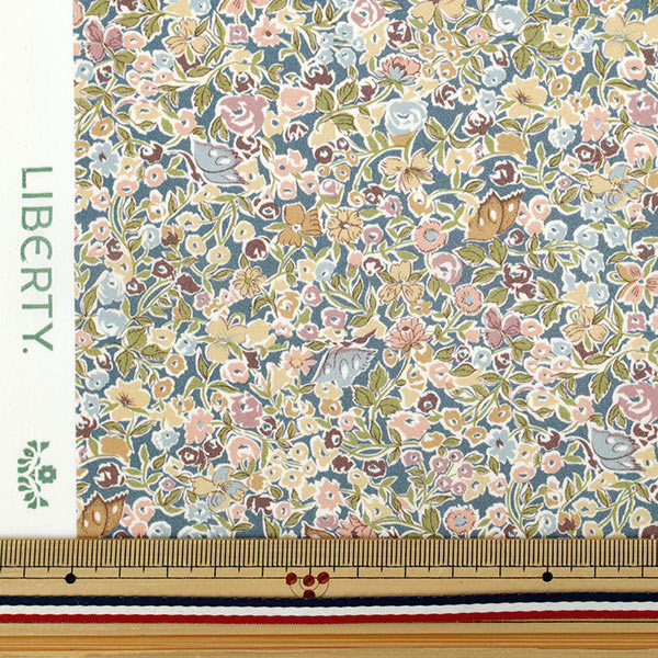 [数量从5开始] 织物 “自由织物有机”塔纳草坪 花卉女高音157J930-25DU" Liberty Japan