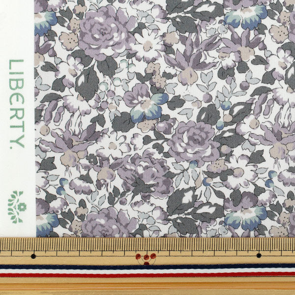 [数量从5开始] 织物 “自由织物有机”塔纳草坪 Powis Rose 157J931-25DU" Liberty Japan