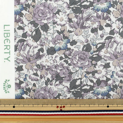 [数量从5开始] 织物 “自由织物有机”塔纳草坪 Powis Rose 157J931-25DU" Liberty Japan