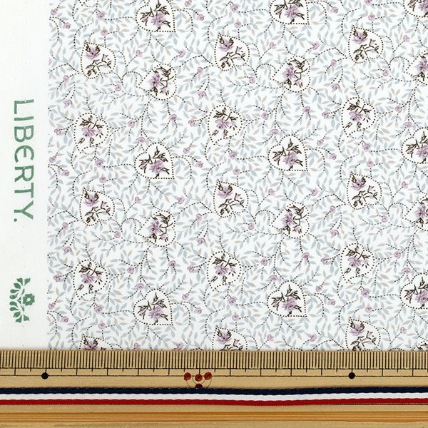 [数量从5开始] 织物 “自由织物有机”塔纳草坪 衷心157J932-25AU" Liberty Japan