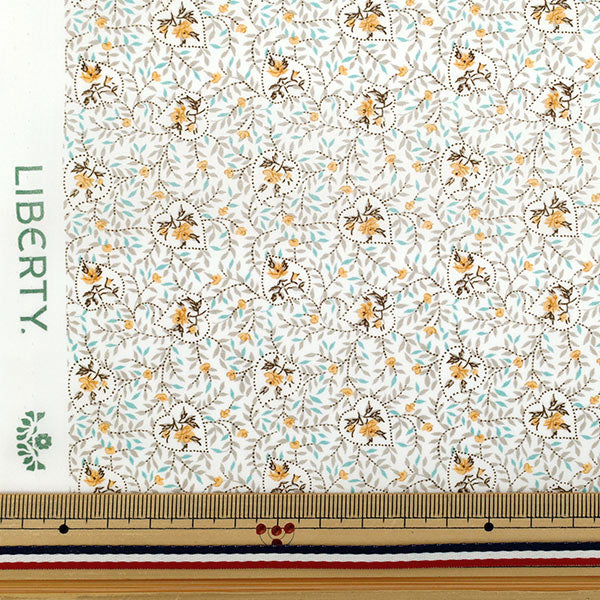 [数量从5开始] 织物 “自由织物有机”塔纳草坪 衷心157J932-25CU" Liberty Japan