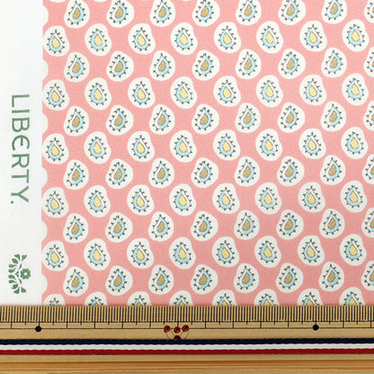 [数量从5开始] 织物 “自由织物有机”塔纳草坪 Farthing Gale Paisley 157J935-25AU" Liberty Japan