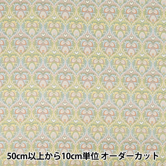 [Quantity starting from 5] Fabric "Liberty Fabrics" Tana lawn Ploom Hearts 363J7590125BU" Liberty Japan