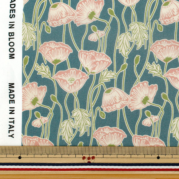 [Quantity starting from 5] Fabric "Liberty Fabrics" Tana lawn Erito Poppy 363J7590225AU" Liberty Japan