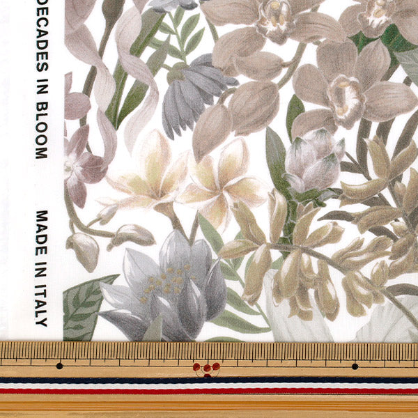 [Quantity starting from 5] Fabric "Liberty Fabrics" Tana lawn Greenhouse Tropic 363J7590725BU" Liberty Japan