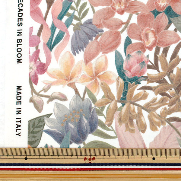 [Quantity starting from 5] Fabric "Liberty Fabrics" Tana lawn Greenhouse Tropic 363J7590725DU" Liberty Japan