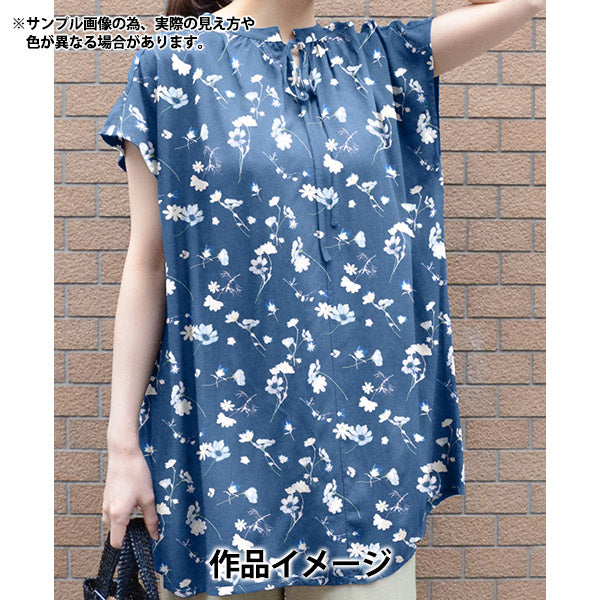 [Quantity starting from 5] Fabric "Liberty Fabrics" Tana lawn Nocturne 363J7590825BU" Liberty Japan
