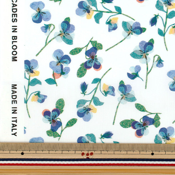 [Quantity starting from 5] Fabric "Liberty Fabrics" Tana lawn Pansy Scatter 363J7590925AU" Liberty Japan