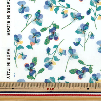 [Quantity starting from 5] Fabric "Liberty Fabrics" Tana lawn Pansy Scatter 363J7590925AU" Liberty Japan