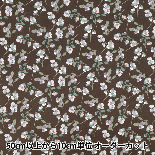 [Quantity starting from 5] Fabric "Liberty Fabrics" Tana lawn Pansy Scatter 363J7590925CU" Liberty Japan