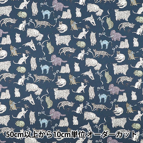 [Quantity starting from 5] Fabric "Liberty Fabrics" Tana lawn Co & Eight 363J7591125AU" Liberty Japan