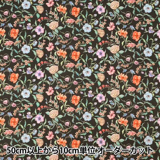 [Quantity starting from 5] Fabric "Liberty Fabrics" Tana lawn Battersea Blooms 363J7591225AU" Liberty Japan