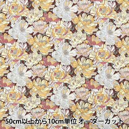 [数量5起] 织物 “Liberty Fabrics 棉质法兰绒 Blackburn 3631226-Y" Liberty Japan
