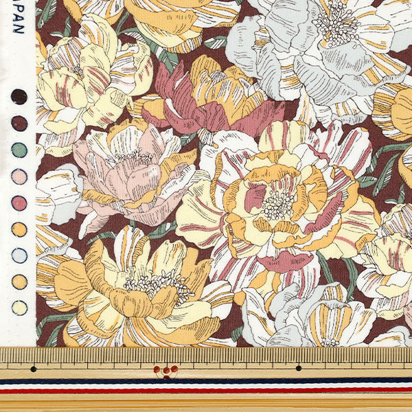 [数量5起] 织物 “Liberty Fabrics 棉质法兰绒 Blackburn 3631226-Y" Liberty Japan