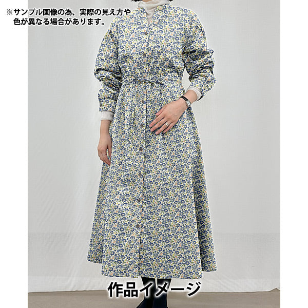 [数量5起] 织物 “Liberty Fabrics 棉质法兰绒 斯通利夫人 3635123-J25A" Liberty Japan
