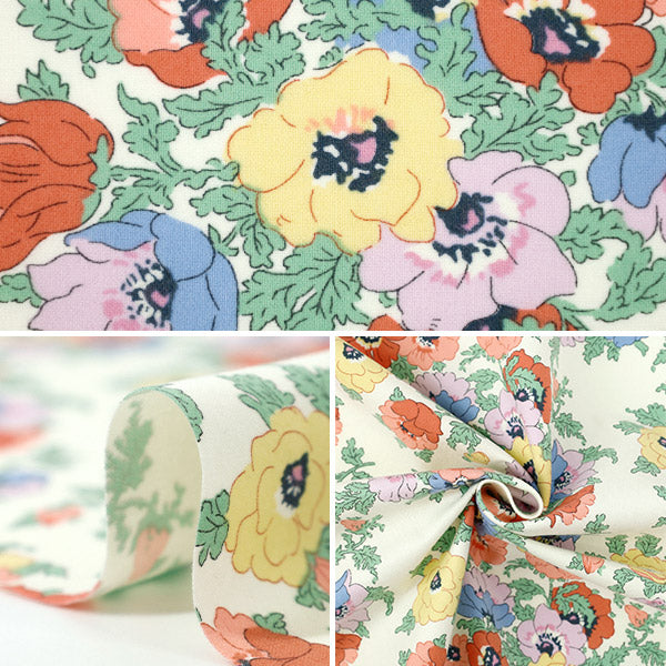 [数量5起] 织物 “Liberty Fabrics 棉质法兰绒 Madeline 3635124-25CU" Liberty Japan