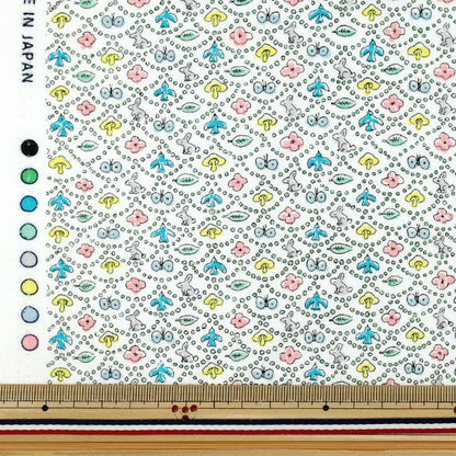 [数量5起] 织物 『Liberty Fabrics 棉质法兰绒 森林波浪 DC33507L-W" Liberty Japan