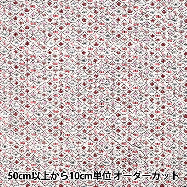 [数量从5开始] 织物 “自由织物棉绒布森林浪潮DC33507L-J25T" Liberty Japan