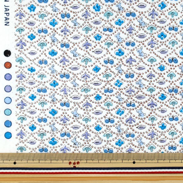 [数量从5开始] 织物 Liberty Fabrics棉质绒布森林波DC33507L-J25U" Liberty Japan