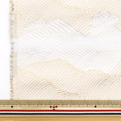 [来自数量5] 织物 『金色织锦 Sancho Rust White 003-33]