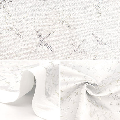 [From quantity 5] Fabric 『Gold Brocade Asuka Bokashi White 1-10671]