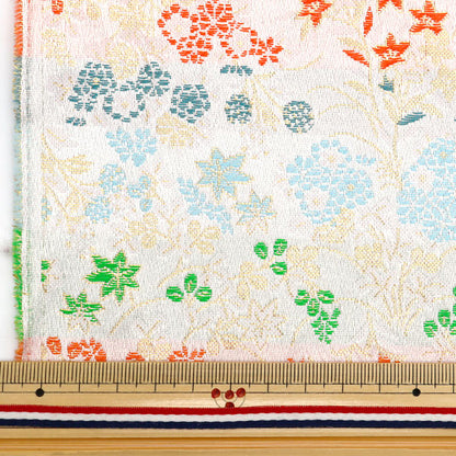 [数量从5开始] 织物 『金色织锦 Jujusancho White 37-560"