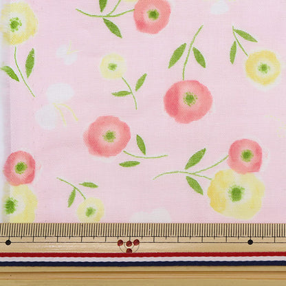 [Quantity starting from 5] Fabric 『double gauze Watercolor Touch AP21910-1C"
