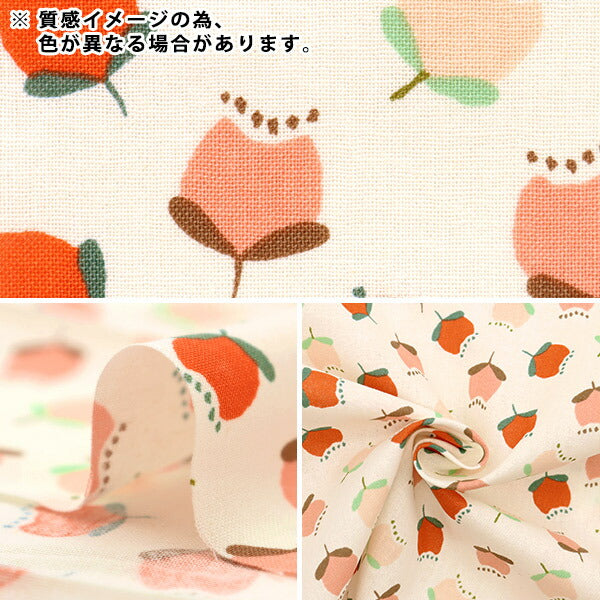 [Quantity starting from 5] Fabric 『Sheeting Pygmy World Floral Gray AP31702-3E"
